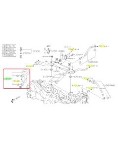 Subaru OEM Coolant Hose - 14472AA650 (17-18 Forester)