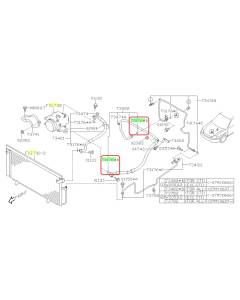 Subaru OEM A/C Line O-Ring - 73039FA100 (02-07 WRX)