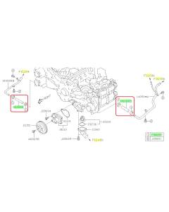 Subaru OEM Complete Coolant Hose Kit (17-18 Forester - 25B)