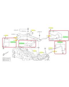 Subaru OEM Coolant Crossover Hose Kit (14-18 Forester XT)