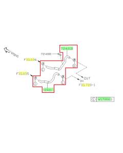 Subaru OEM Heater Hose Kit (14-18 Forester XT)