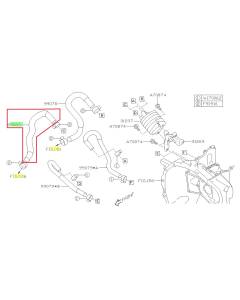 Subaru OEM CVT Cooler Hose - 99083AA530 (19-23 Forester)