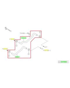 Subaru OEM Heater Hose Kit (19-23 Forester)