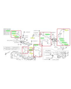 Subaru OEM Coolant Crossover Hose Kit (23-24 Forester)