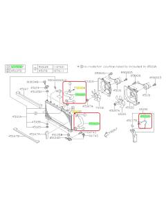 Subaru OEM Radiator Hose Kit (05-06 Outback XT)