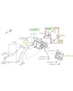 Subaru OEM Heater Hose Kit (05-06 Outback XT)