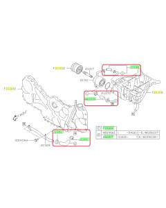Subaru OEM Oil Cooler Hose Kit (05-09 Outback - 30D)