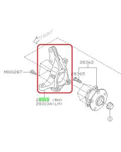 Subaru OEM Knuckle - Front Right (05-07 STI)