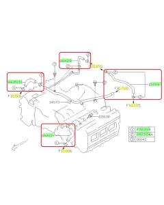 Subaru OEM Coolant Crossover Hose Kit (05-09 Outback - 30D)