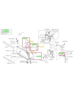 Subaru OEM Radiator Hose Kit (05-09 Outback - 30D)