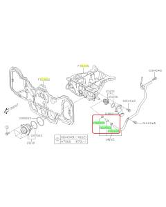 Subaru OEM Complete Coolant Hose Kit (05-09 Outback - 30D)