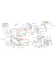 Subaru OEM Radiator Hose Kit (10-12 Outback - 253)