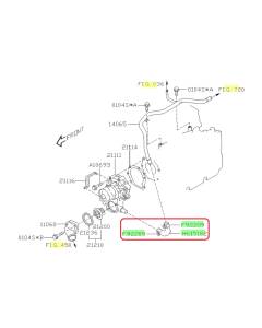Subaru OEM Complete Coolant Hose Kit (10-12 Outback - 253)