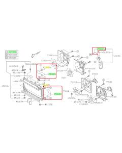Subaru OEM Radiator Hose Kit (10-12 Outback XT)