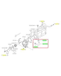 Subaru OEM Complete Coolant Hose Kit (10-12 Outback XT)