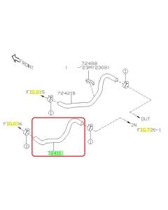 Subaru OEM Heater Hose - Inlet (22-23 WRX - 6MT)