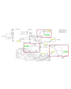 Subaru OEM Coolant Crossover Hose Kit (13-14 Outback - 25B)