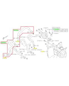 Subaru OEM CVT Cooler Hose Kit (15-19 Outback - 25B)