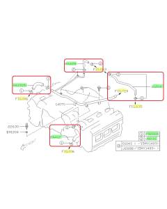 Subaru OEM Coolant Crossover Hose Kit (15-19 Outback - 36D)