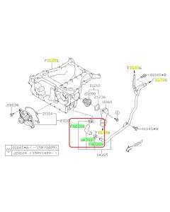 Subaru OEM Complete Coolant Hose Kit (15-19 Outback - 36D)