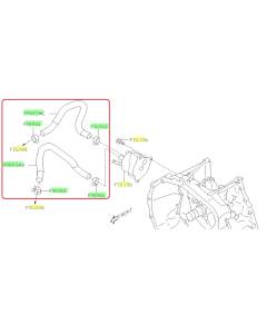 Subaru OEM CVT Cooler Hose Kit (20-25 Outback - 25D)