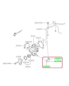 Subaru OEM Complete Coolant Hose Kit (04-07 Impreza - 253)