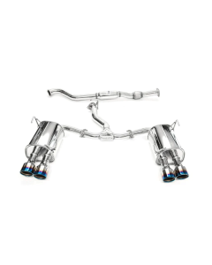 Invidia Q300 Titanium Tip Catback Exhaust (2022+ WRX)