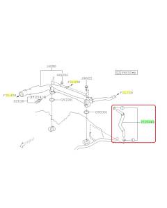 Subaru OEM Coolant Crossover Hose Kit (08-11 Impreza - 253)