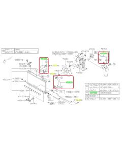 Subaru OEM Radiator Hose Kit (02-03 WRX)