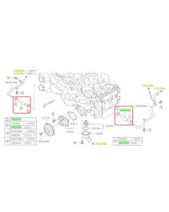 Subaru OEM Complete Coolant Hose Kit (12-14 Impreza - CVT)