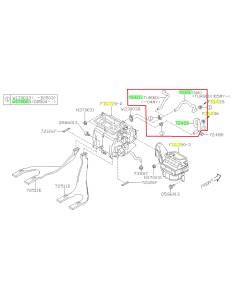 Subaru OEM Heater Core Hose Kit (02-03 WRX)