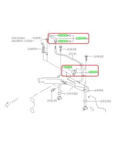 Subaru OEM Coolant Crossover Hose Kit (03-07 WRX)