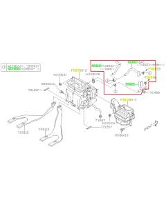 Subaru OEM Heater Core Hose Kit (03-07 WRX)