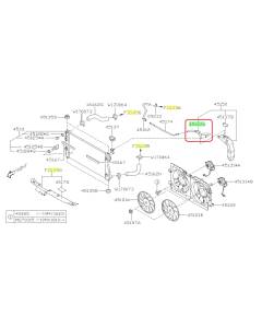 Subaru OEM Radiator Overflow Hose - 45160FL00A (17-23 Impreza)