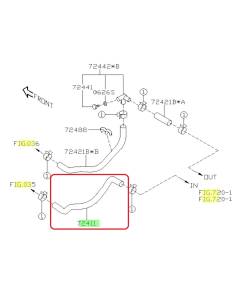 Subaru OEM Heater Core Hose - 72411FL00A (17-23 Impreza)