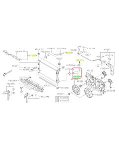 Subaru OEM Radiator Hose - Outlet (24+ Impreza - 20D)
