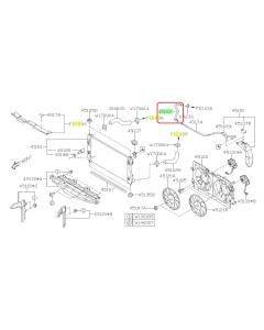Subaru OEM Coolant Overflow Hose - 45162FN000 (24+ Impreza - 20D)