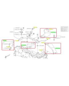 Subaru OEM Coolant Crossover Hose Kit (24-25 Impreza - 20D)