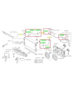 Subaru OEM Radiator Hose Kit (24-25 Impreza - 20D)