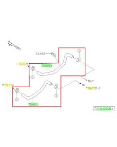 Subaru OEM Heater Hose Kit (24-25 Impreza - 20D)