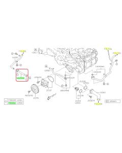 Subaru OEM Complete Coolant Hose Kit (24-25 Impreza - 25D)