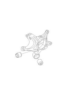 Subaru OEM Rear Knuckle - Left (15-21 WRX/STI)