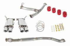 GrimmSpeed Catback Exhaust - Resonated (11-21 WRX/STI - Sedan)