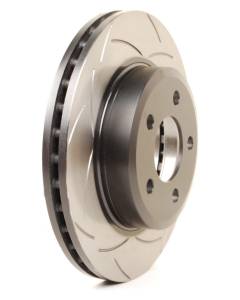 DBA T2 Slotted Rotor - Rear (08-17 STI, 13-21 BRZ)