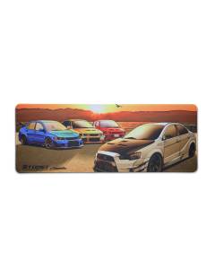 Tomei Desk Pad EVO Sunset Lake Kawaguchi