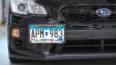 GrimmSpeed License Plate Relocation Kit (Subaru)