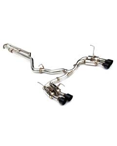 Invidia Gemini R400 Quad Black tip Catback Exhaust (22+ WRX)