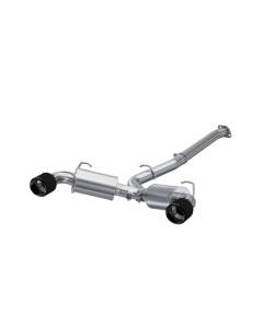 MBRP 3 Inch Catback Exhaust - Dual Exit - Street Profile - Carbon Fiber Tips (13+ BRZ)