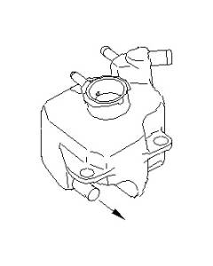 Subaru OEM Coolant Expansion Tank (08-14 STI)