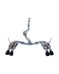 Invidia Gemini R400 Black Tip Catback Exhaust (15-21 WRX/STI)